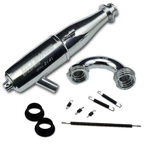 b_0_4cfe9 Ultimate Racing EFRA 2141 off-road Super Strong Pipe juego w/ Manifold - Imagen 1