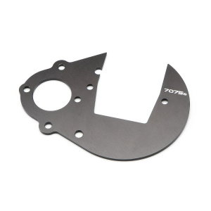 HD engranaje placa (7075S/gris plomo)