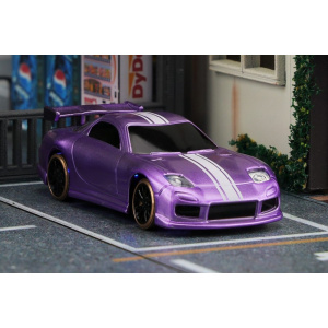 Turbo Racing 1/76 C61 Finger Sized Drift RC coche RTR (morado)
