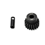 Konect aluminio piñón de acero 19T 32P Ø5MM + Ø3,17mm adaptador