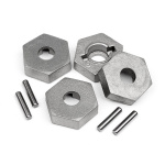 17mm hex y juego de pasadores (4 unidades)