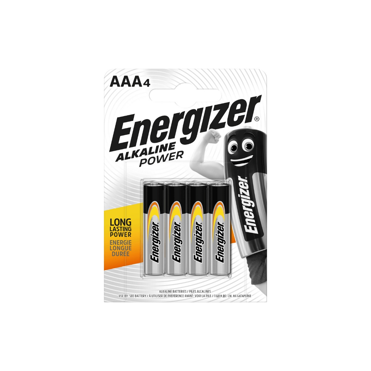 b_0_89f7f Energizer Alkaline AAA Power pack 1.5V (4 unidades) - Imagen 1