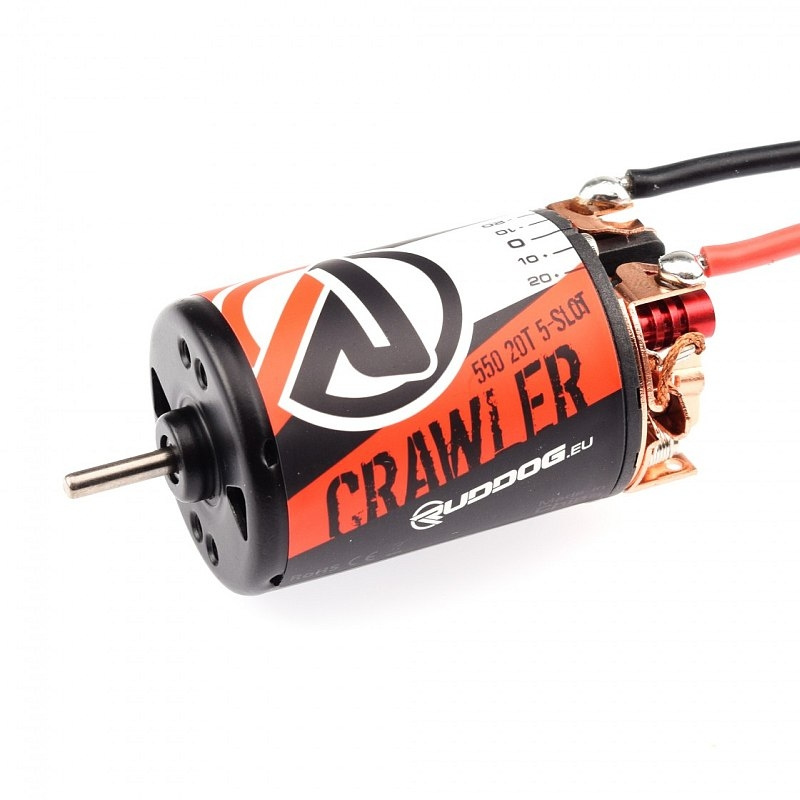 b_0_93359 Ruddog Crawler 550 20T 5-Slot motor brushed - Imagen 1