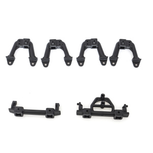Hobbytech CRX delantero & paragolpes trasero soporte + delantero & trasero amortiguador Hoop