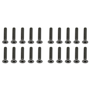 Associated tornillo M3x16mm FHCS (10 unidades)