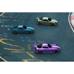 Turbo Racing 1/76 C61 Finger Sized Drift RC coche RTR (morado) - Imagen 2