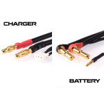 Ruddog 2S cable de carga 60cm (4/5mm, 2mm / 4mm, 3PIN-EH) - Imagen 2