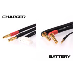 Ruddog 2S cable de carga 60cm (4/5mm, 2mm / 4mm, 7PIN-PQ) - Imagen 2