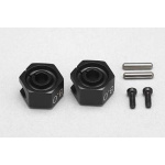 Yokomo YD-2 aluminio 8.0mm Cramp buje de rueda (2 unidades)