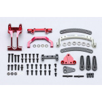 Yokomo YD-2E/S/Z series aligerado Slide Rack /soporte de diferencial juego V2 (rojo)
