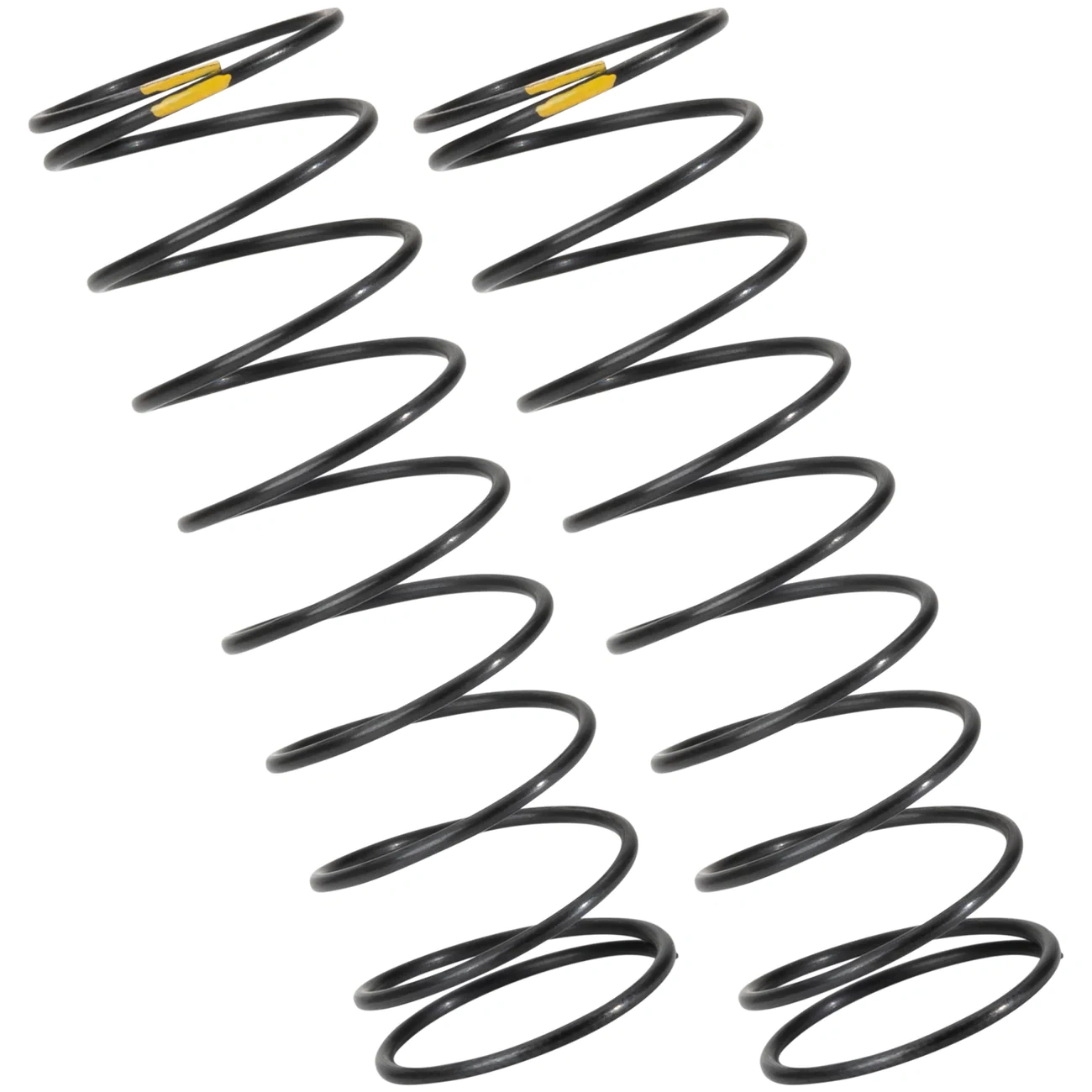 10524 1up Racing trasero X-engranaje 13mm muelle 1/10 off-road - Yellow - Hard (2 unidades) - Imagen 1