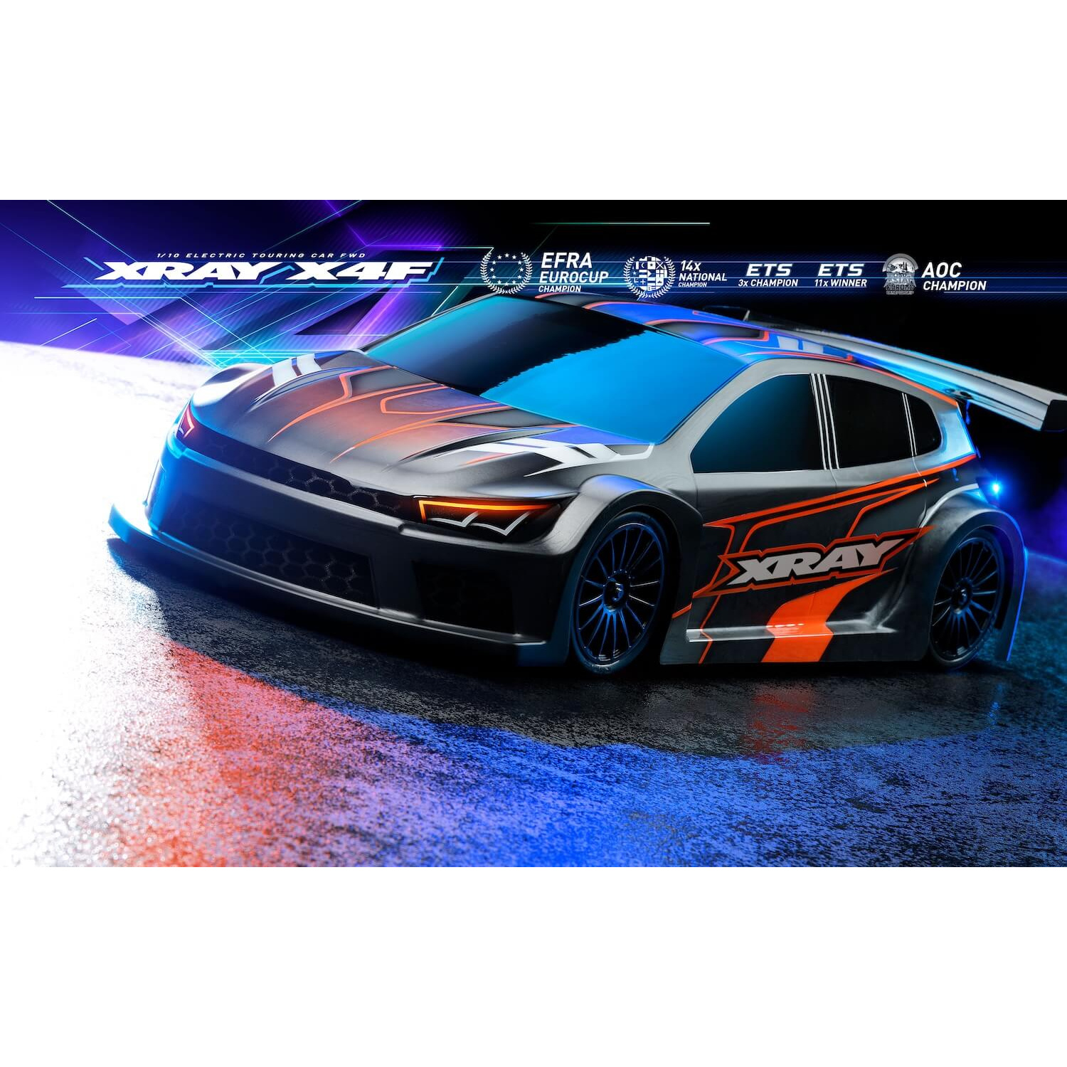 300205 XRAY X4F'26 - 1/10 Luxury eléctrico TC FWD - Imagen 1