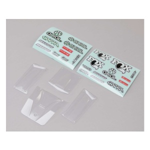 Axial UTB18 Capra carrocería Panel juego con Decals (transparente)