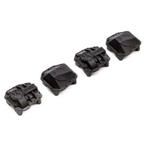 Axial SCX10 III AR45 Differential tapa (4 unidades, negro)