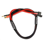 Zombie XT60, 5mm Tube Plug 2S-Balance 600mm 12Awg cable de carga (rojo negro)