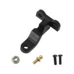H-Speed Deko 1/18 Trailer Hitch aluminio TRX4M (negro)