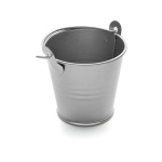 H-Speed Decoration 1/24 Bucket 24.3x13mm (plata)