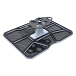INOV8 3DX carbono 1/10th on-road amortiguador/Diff Rebuild Stand - plata - Imagen 3