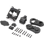 Losi Mini LMT Center carcasa de la caja de transmisión juego con tapa