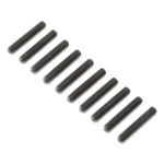 Losi tornillo prisionero acero Oxide Flat Point M5 x 30mm (negro, 10 unidades)