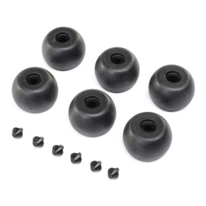 Losi Promoto-MX Lean Bar rueda & Stops (6 unidades)