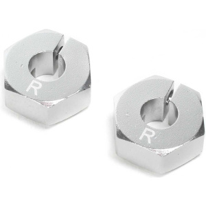 Losi 22S Clamping trasero hexágono de rueda aluminio