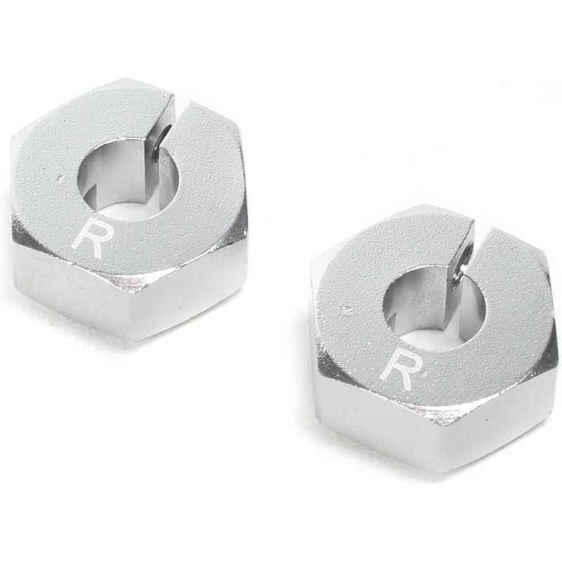 LOS332006 Losi 22S Clamping trasero hexágono de rueda aluminio - Imagen 1