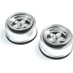 Losi 22S Drag llanta trasera Chrome (2 unidades)