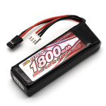 Muchmore IMPACT Li-Fe batería 1800mAh/6.6V 4C Flat para TX/RX