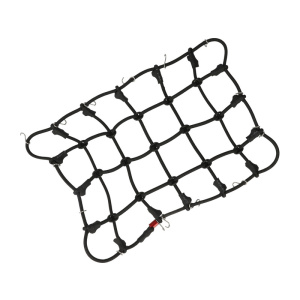 Robitronic Luggage Net con Hooks 190x120mm (negro)