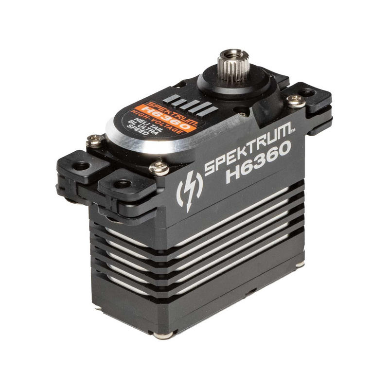 SPMSH6360 Spektrum H6360 (0.04s/7.56kg/8.4V) HV Ultra Speed servo brushless - Imagen 1