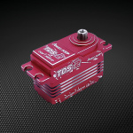 Power HD TDS-2 perfil bajo DRIFT programable (0.09s/25.0kg/8.4V) servo sin núcleo (rojo)