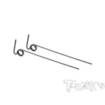 T-Work's escape muelle GT 100mm (2 unidades)