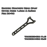 Vigor carbono grafito trasero Split bandeja superior 2.0mm para Xray X4´26