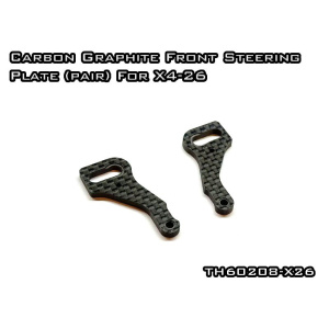 Vigor carbono grafito delantero dirección placa para Xray X4´26 (1 pareja)