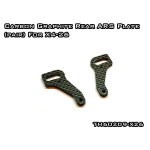Vigor carbono grafito trasero ARS placa para Xray X4´26 (1 pareja)