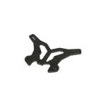 TLR 8T 2.0 torreta de amortiguadores trasero de carbono