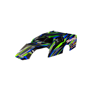 Traxxas Slash Mudboss Painted carrocería con Decals (verde)