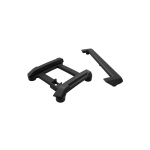 Traxxas Roof protector inferior / Tailgate Protector compatible con #10711 (negro)