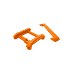 Traxxas Roof protector inferior / Tailgate Protector compatible con #10711 (naranja)