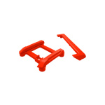 Traxxas Roof protector inferior / Tailgate Protector compatible con #10711 (rojo)