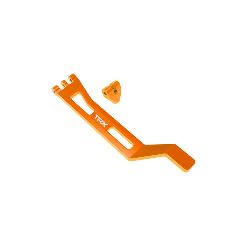 TRA10726-ORNG Traxxas batería Hold-Down Post aluminio (naranja) - Imagen 1