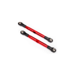 Traxxas 87mm aluminio Toe Links (rojo)