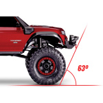 Traxxas TRX-4 Sport High Trail Edition 1:10 RTR (rojo) - Imagen 48