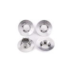 Traxxas rueda tapa, satin chrome (4) (compatible con #9572 rueda)