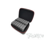 T-Work's Compact Hard carcasa con 7 unidades of 10 carcasa accesorios caja de almacenamiento