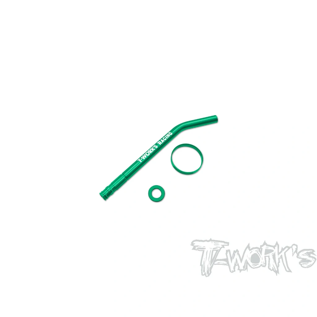 TT-128-A-G T-Work's Fuel Bottle Tube / Collar / separador (verde) - Imagen 1
