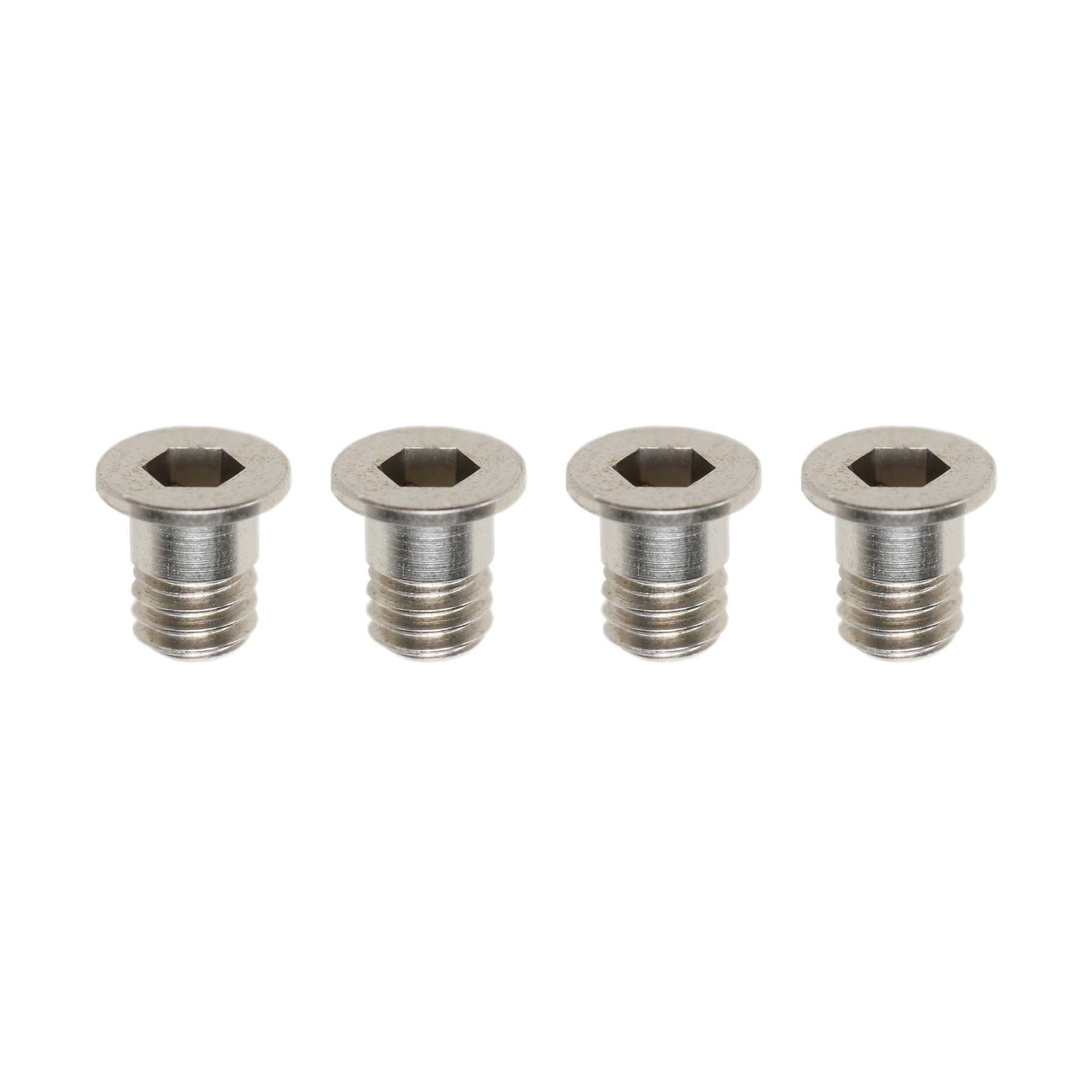 ZC-F34SS Yokomo M3x4mm FH Stepped Socket tornillo (plata, 1.7mm, 4 unidades) - Imagen 1