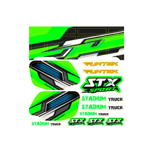 Funtek STX Sticker (verde)