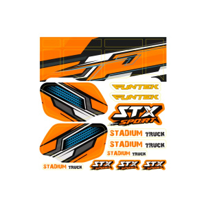 Funtek STX Sticker (naranja)